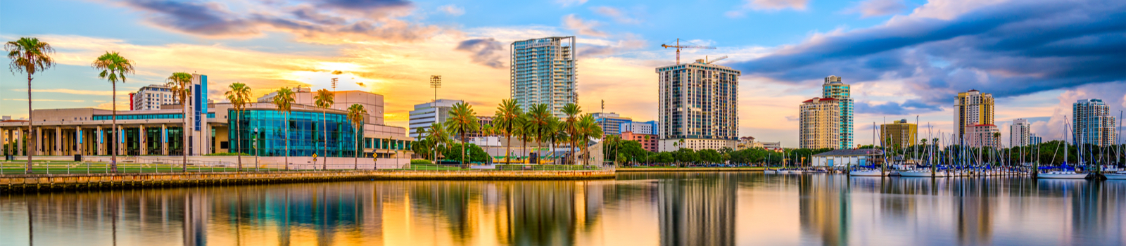 Downtown st pete water view